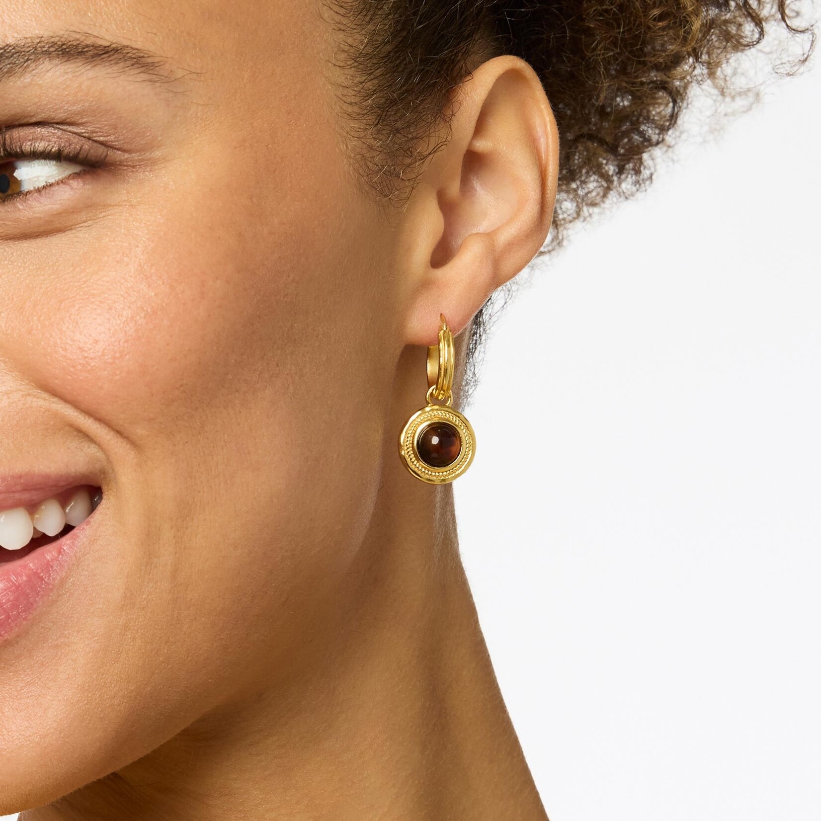 Julie Vos JULIE VOS Madison 6-in-1 Charm Earring-Tortoiseshell