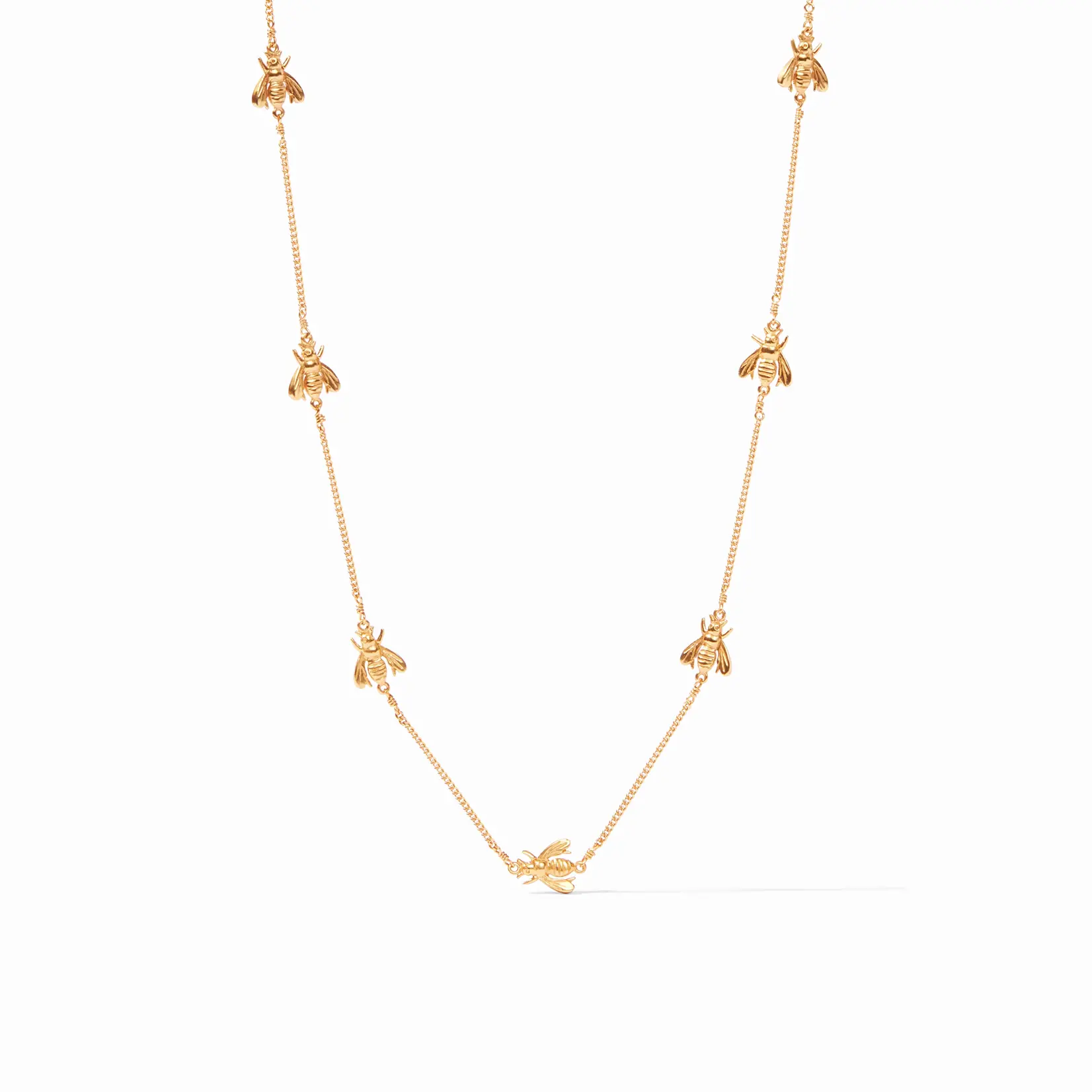 Julie Vos JULIE VOS Bee Delicate Necklace Gold
