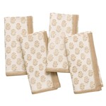 Pomegranate POMEGRANATE Anika Beige Napkins