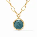 Julie Vos JULIE VOS Solara Statement Necklace-Iridescent Montana Blue