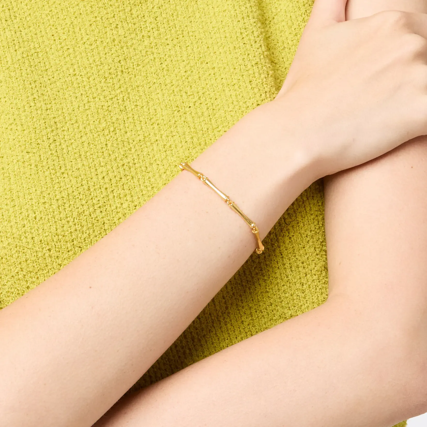 Julie Vos JULIE VOS Bamboo Bracelet-Gold