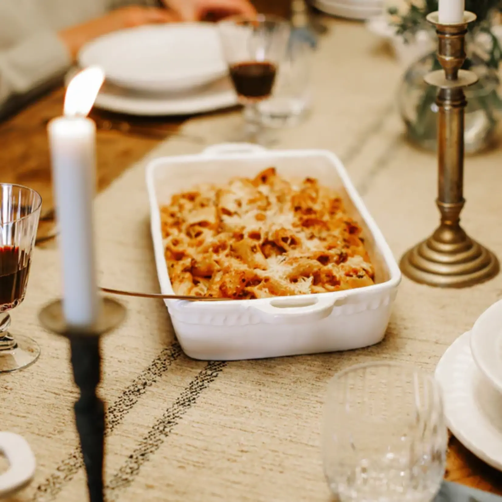 Vietri VIETRI Pietra Serena Rectangular Baker