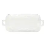 Vietri VIETRI Pietra Serena Handled Rectangular Platter