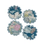 Matouk MATOUK Magic Mountain Cocktail Napkin- Set of 4