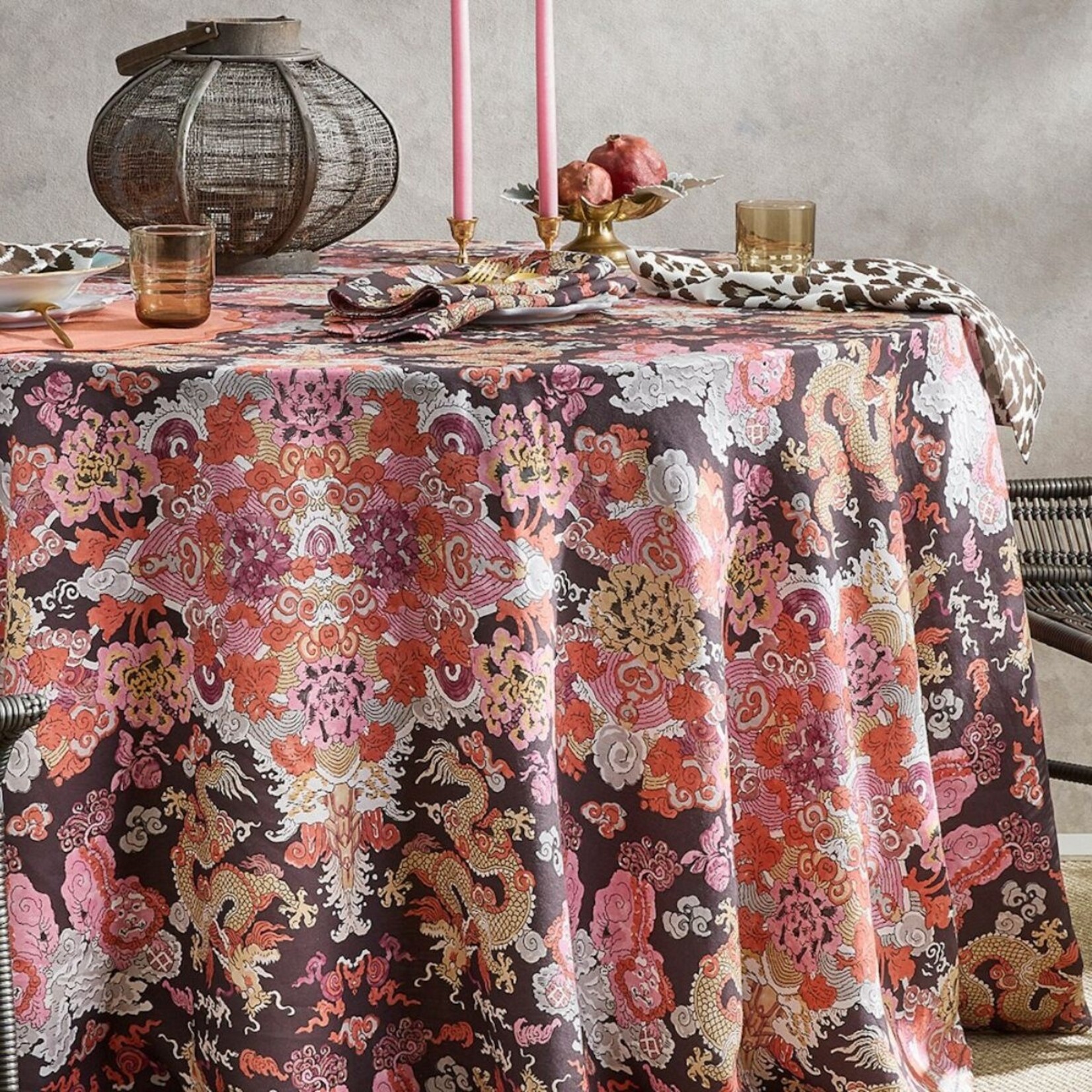 Matouk MATOUK Magic Mountain Cocktail Napkin- Set of 4