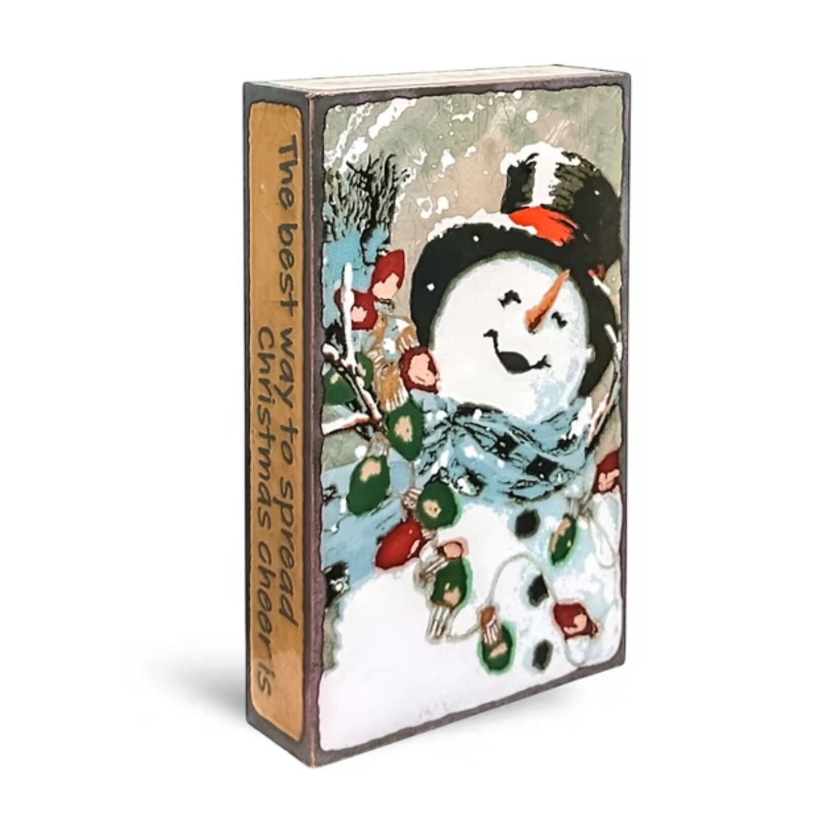 Houston Llew HOUSTON LLEW Holiday Spiritile- Frosty 290