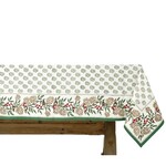 Pomegranate Christmas Garland Tablecloth & Table Runner