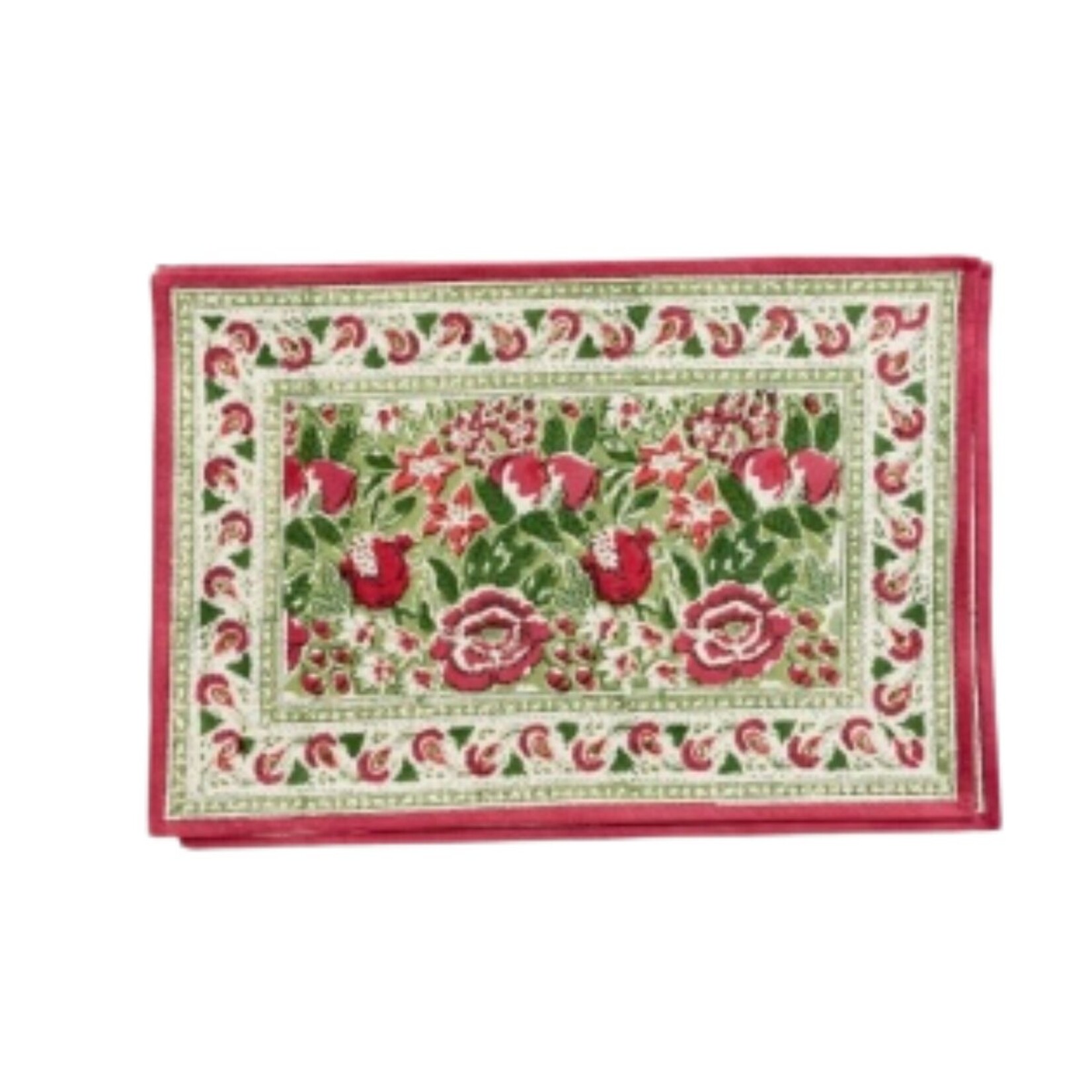 Pomegranate POMEGRANATE Autumn Orchard Placemat- Set of 4
