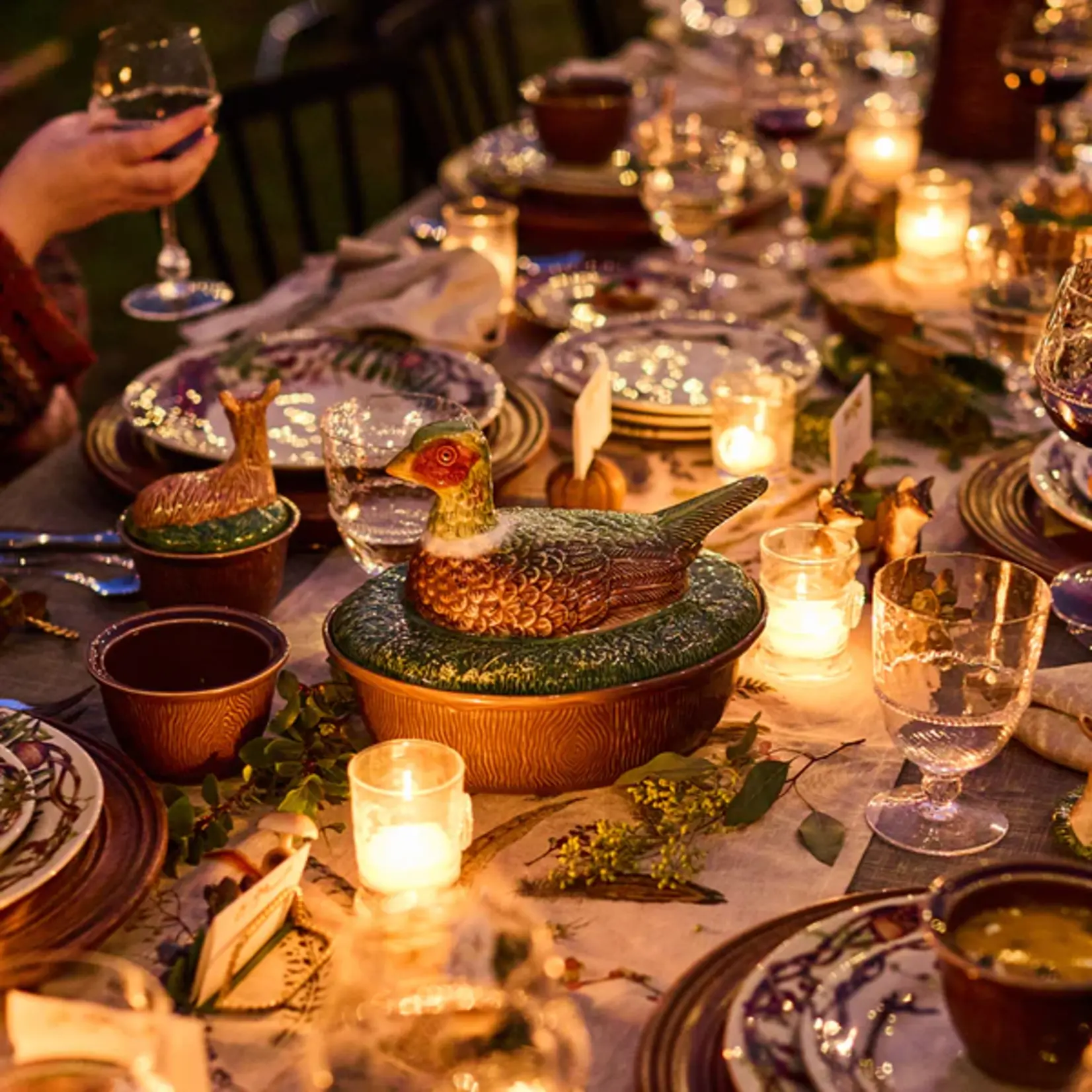 Juliska JULISKA Forest Walk Duck Bowl with Lid