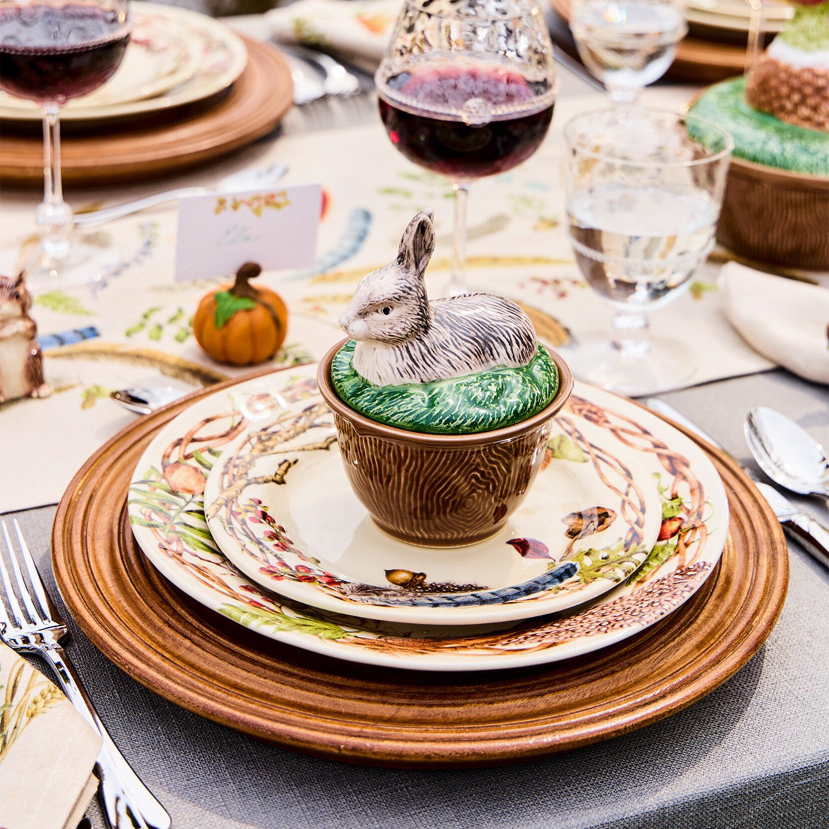 Juliska JULISKA Forest Walk Rabbit Bowl with Lid