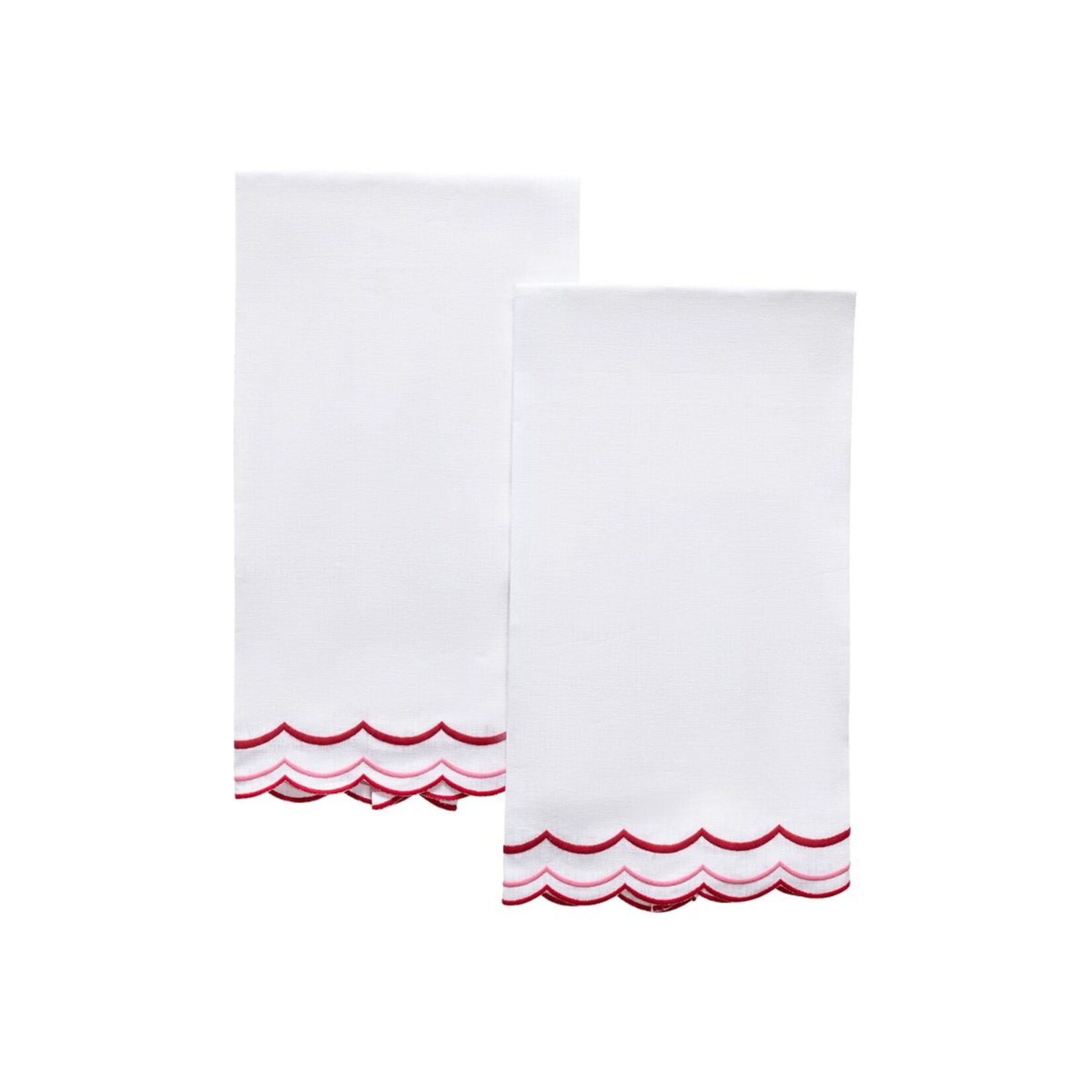 Matouk MATOUK India Three Guest Towel- Set of 2