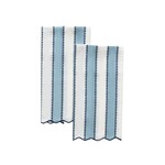 Matouk MATOUK Apollo Stripe Guest Towel- Set of 2