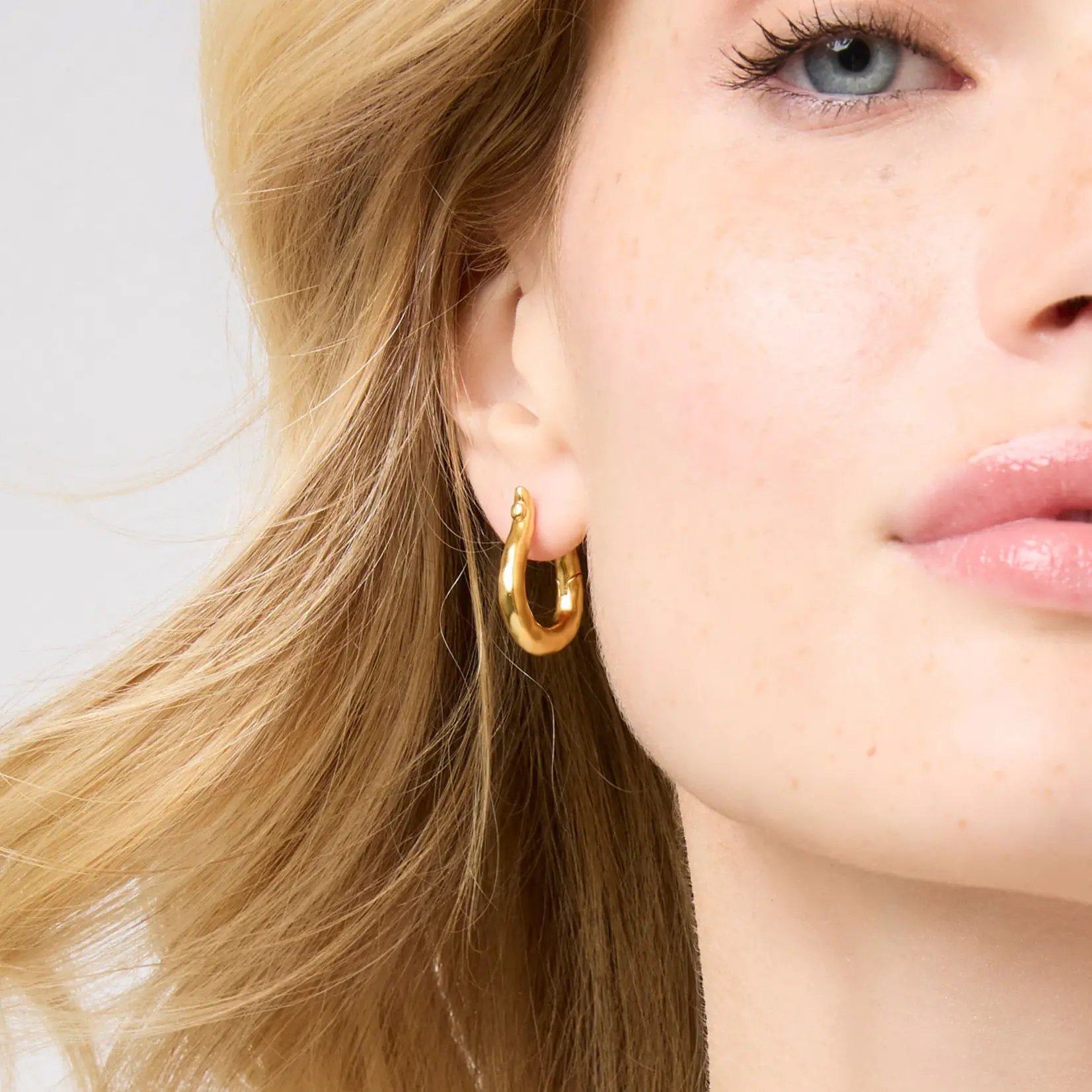 Julie Vos JULIE VOS Saratoga 2-in-1 Earring-Gold
