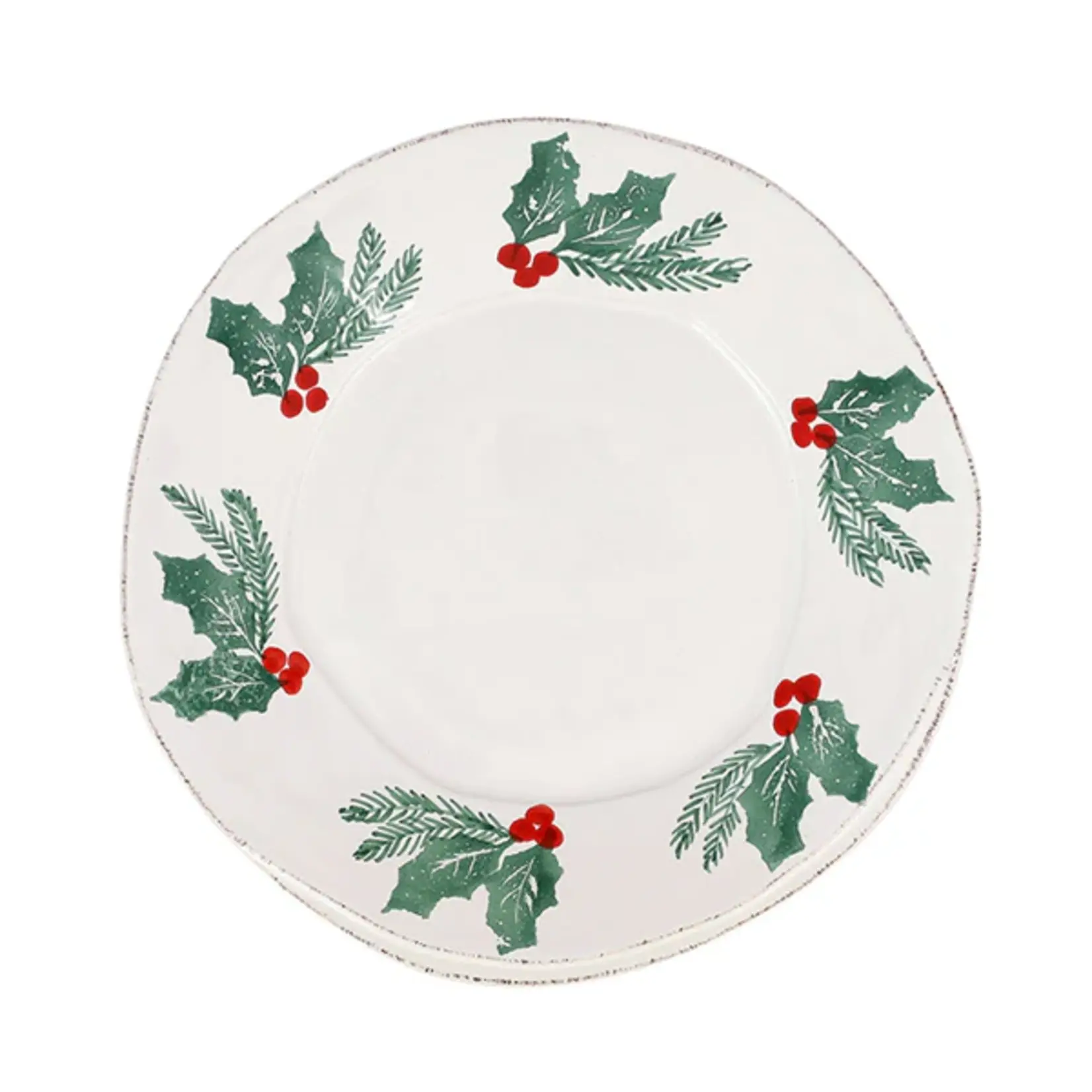 Vietri VIETRI Lastra Evergreen European Dinner Plate