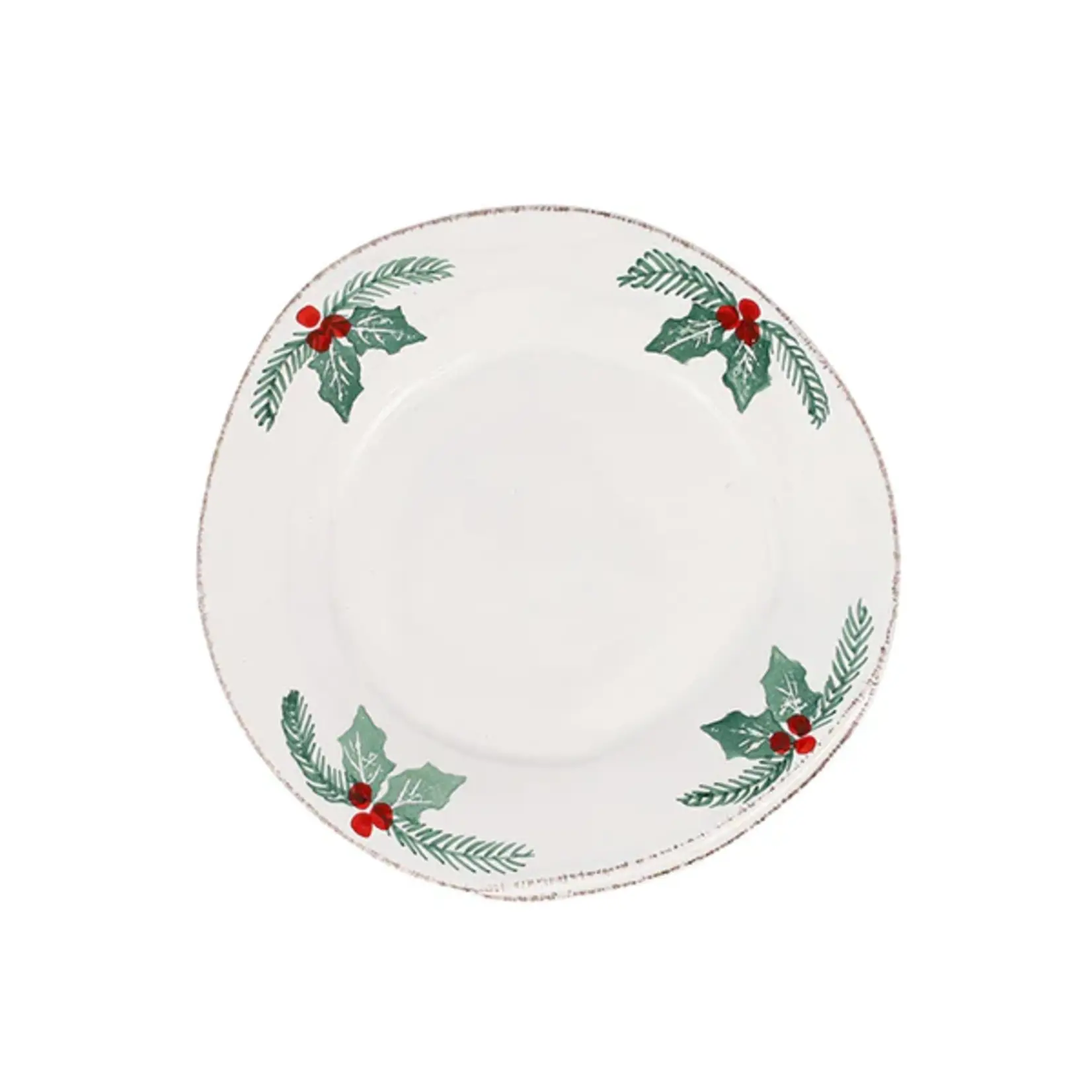 Vietri VIETRI Lastra Evergreen Salad Plate