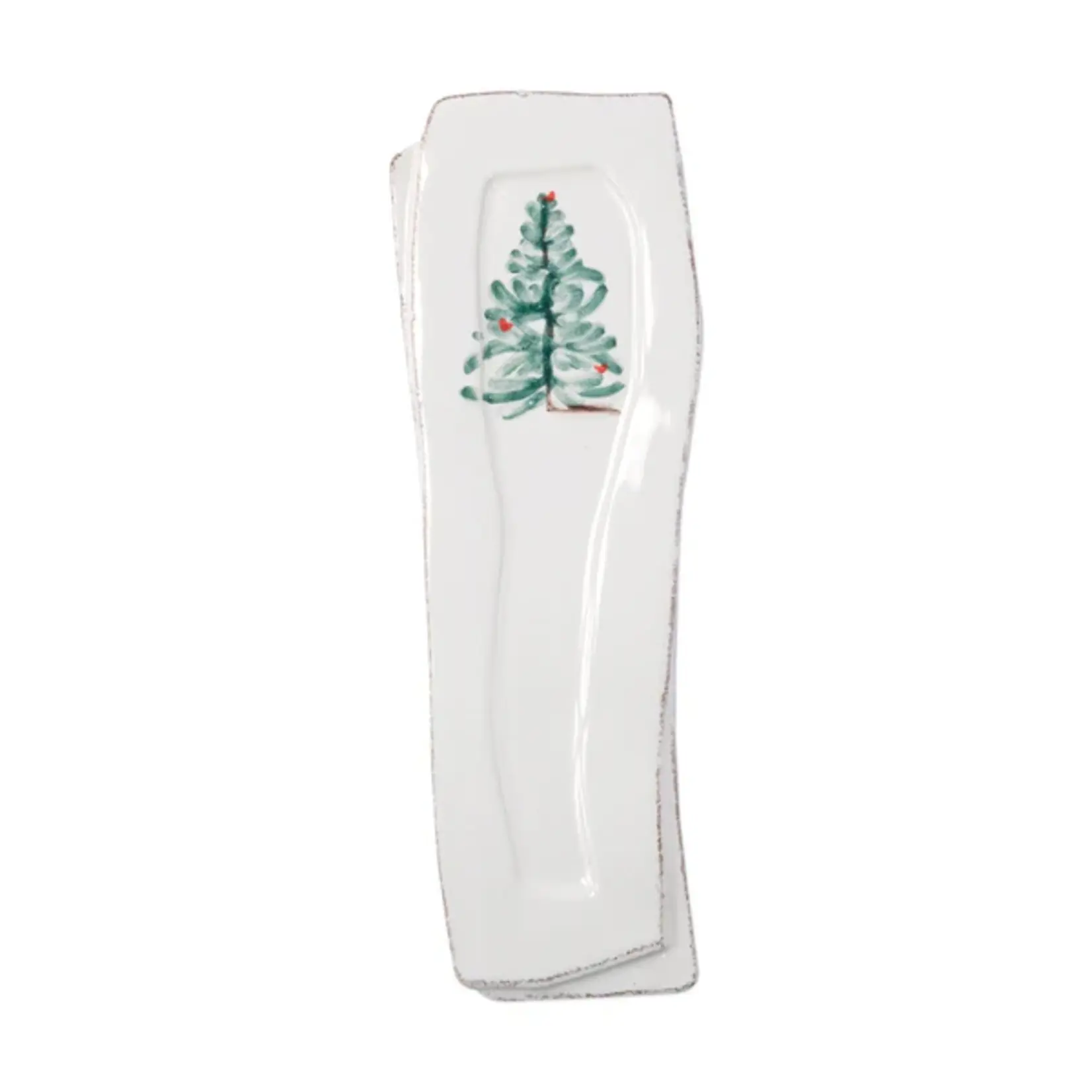 Vietri VIETRI Lastra Holiday Spoon Rest
