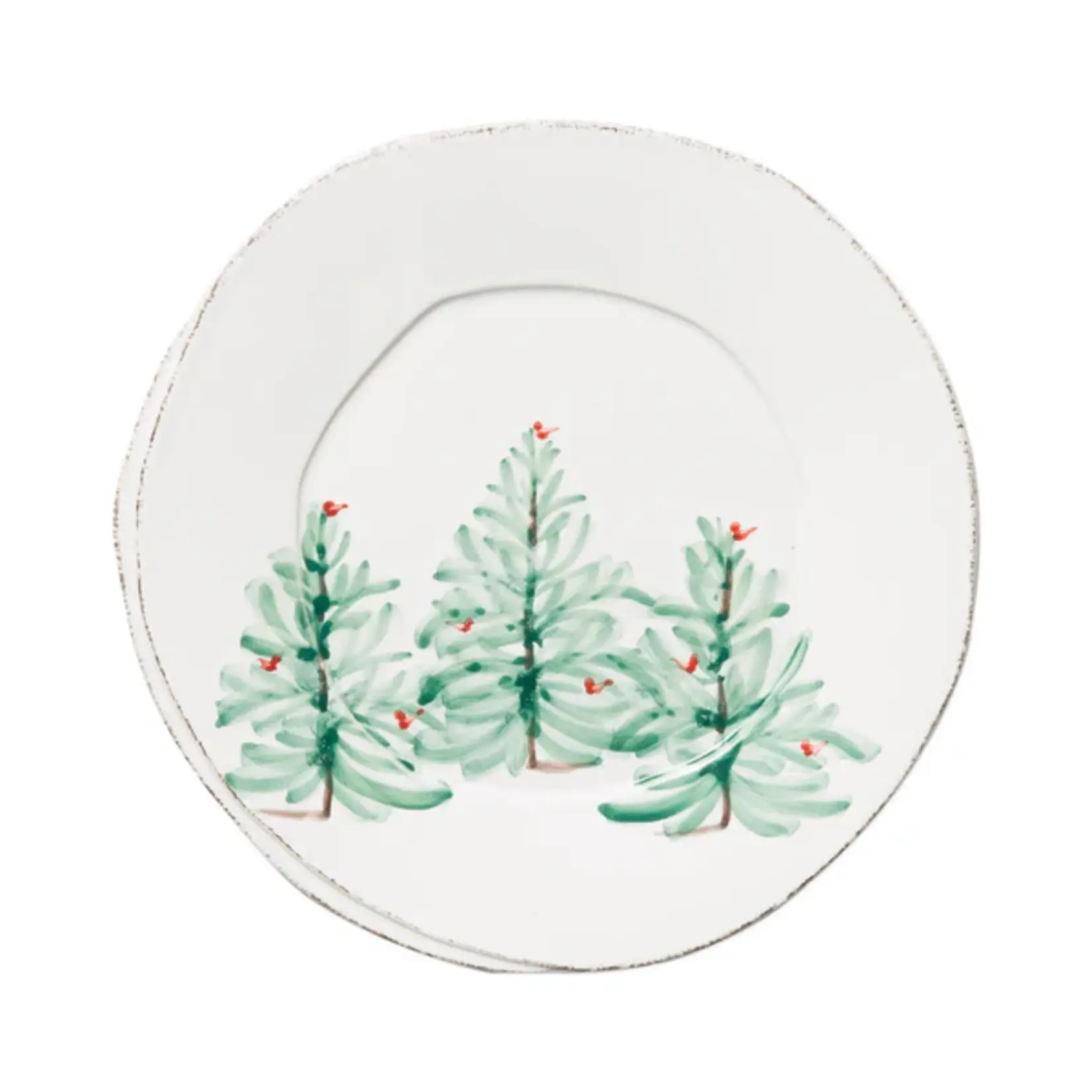 Vietri VIETRI Lastra Holiday European Dinner Plate