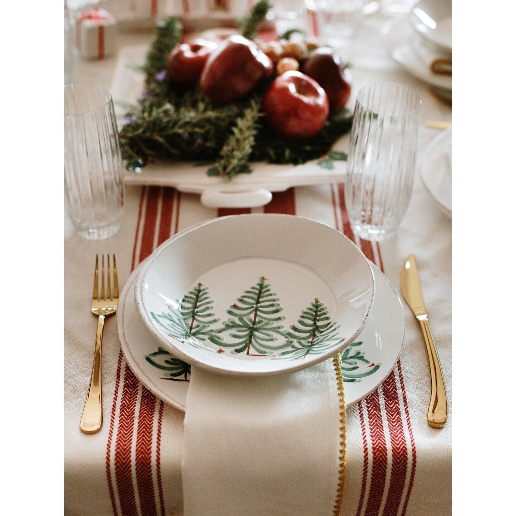 Vietri VIETRI Lastra Holiday Pasta Bowl