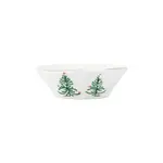 Vietri VIETRI Lastra Holiday Small Oval Bowl