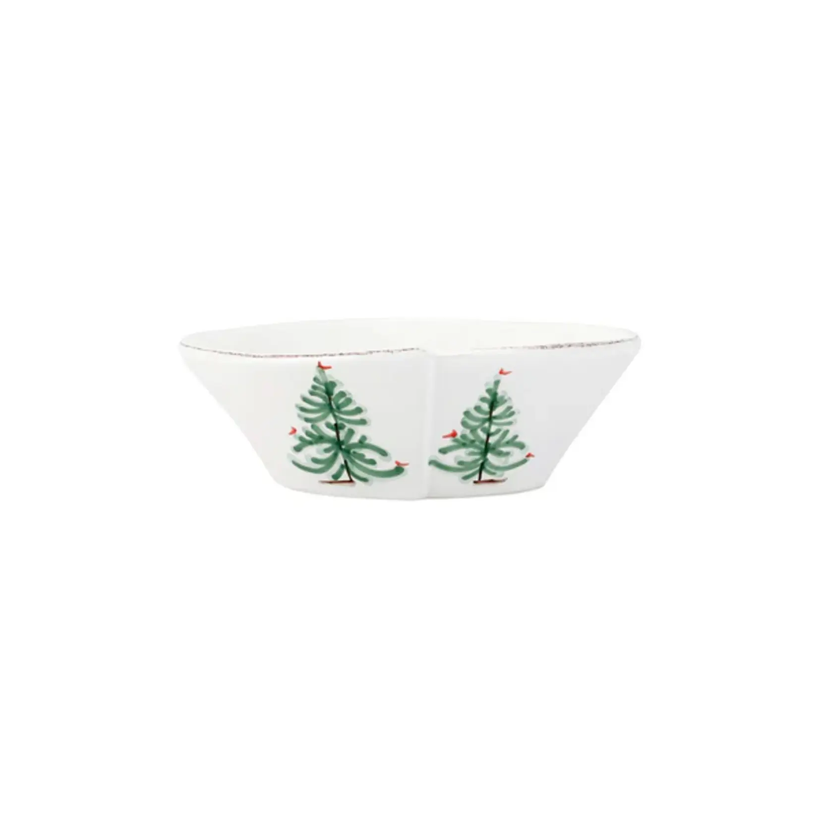 Vietri VIETRI Lastra Holiday Small Oval Bowl