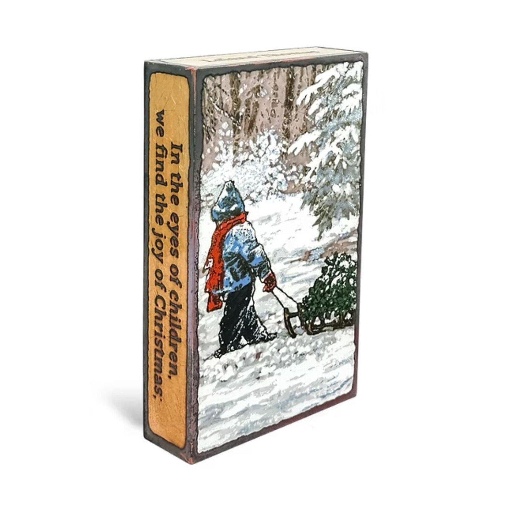 Houston Llew HOUSTON LLEW Holiday Spiritile Heart of Christmas- 305