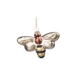 Glass Bee Ornament