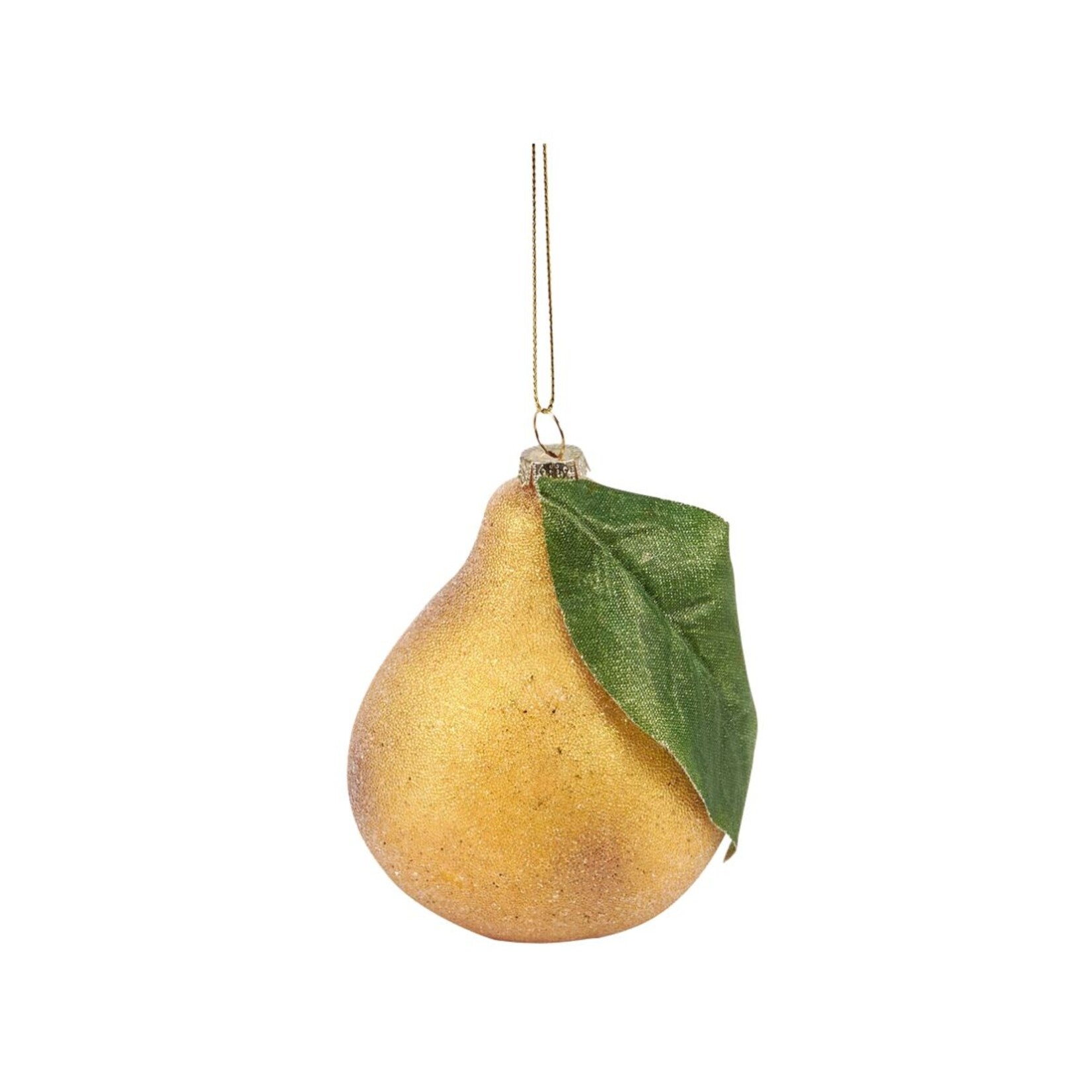 Glass Pear Ornament