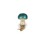 Glass Mushroom Ornament