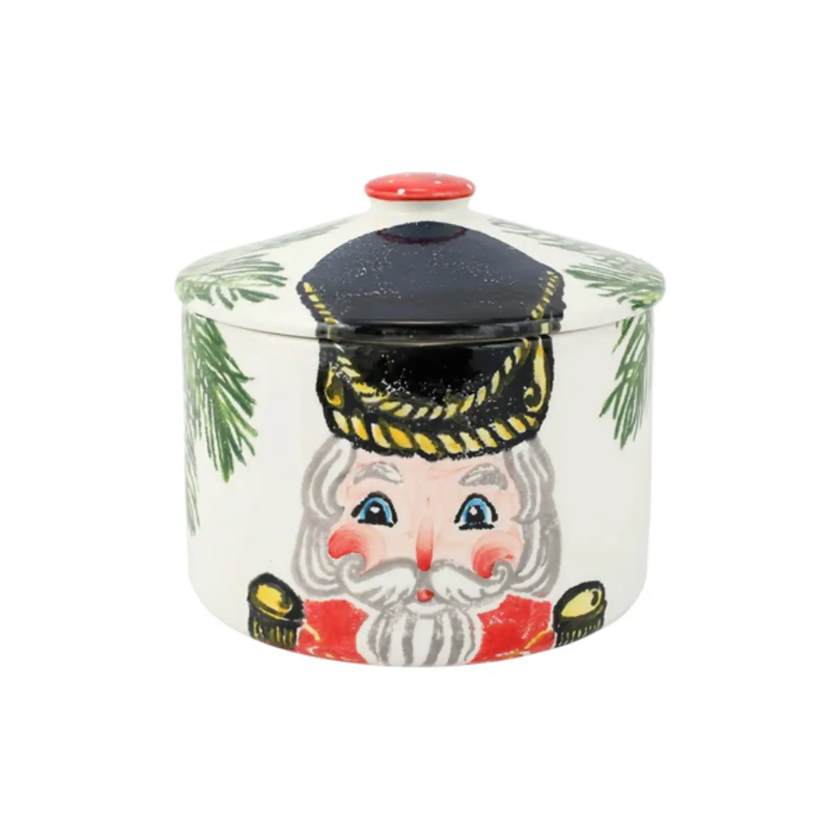 Vietri VIETRI Nutcracker Biscotti Jar
