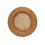 Pomegranate Honey Rattan Charger- Set of 4