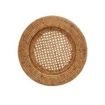 Pomegranate POMEGRANATE Honey Rattan Charger- Set of 4