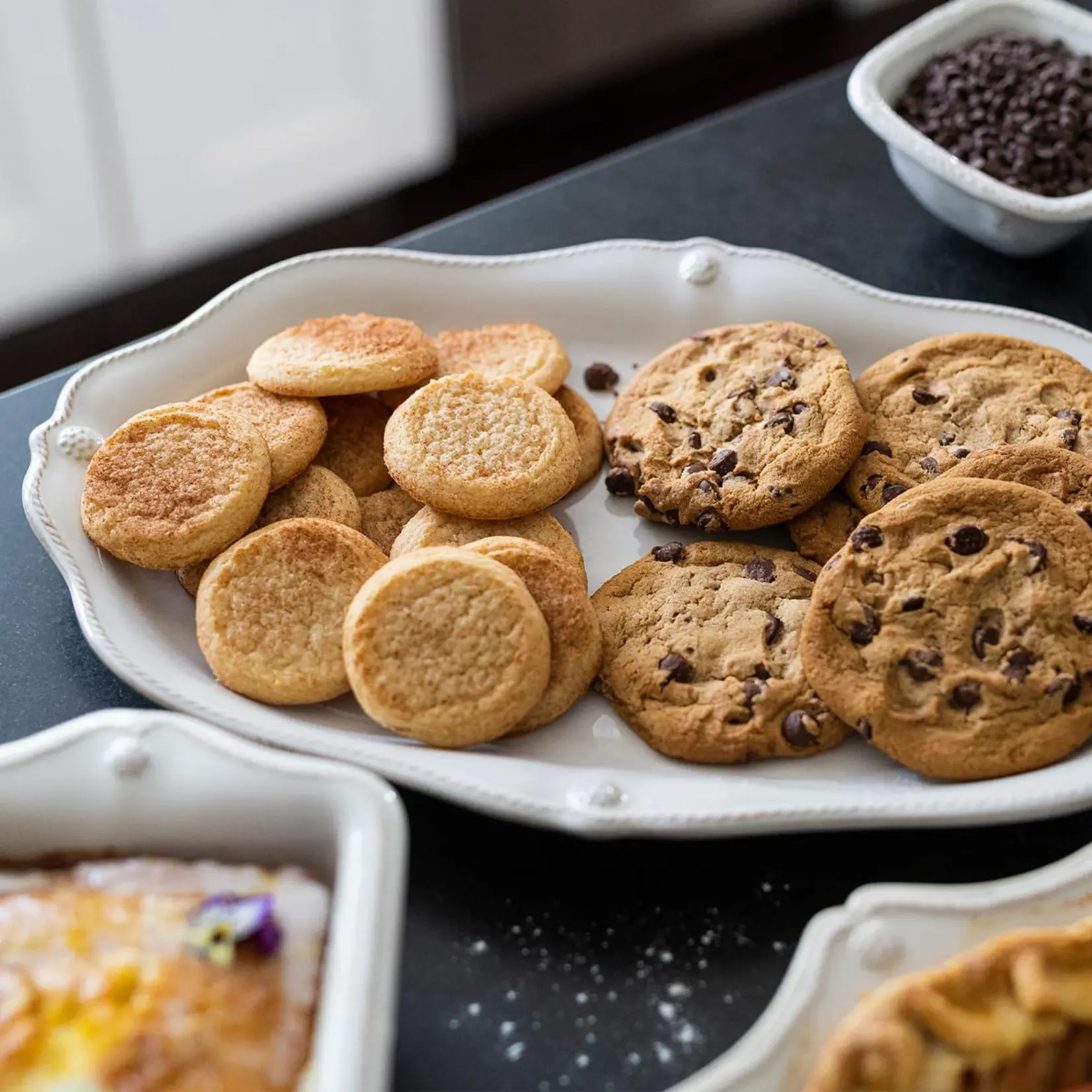 Juliska JULISKA Berry & Thread 16" Platter- Whitewash