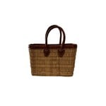 Arte Palma Thick Short Leather Handle 40 cm w/ Leather Border Small