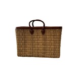 Arte Palma Thick Short Leather Handle 40 cm w/ Leather Border Large