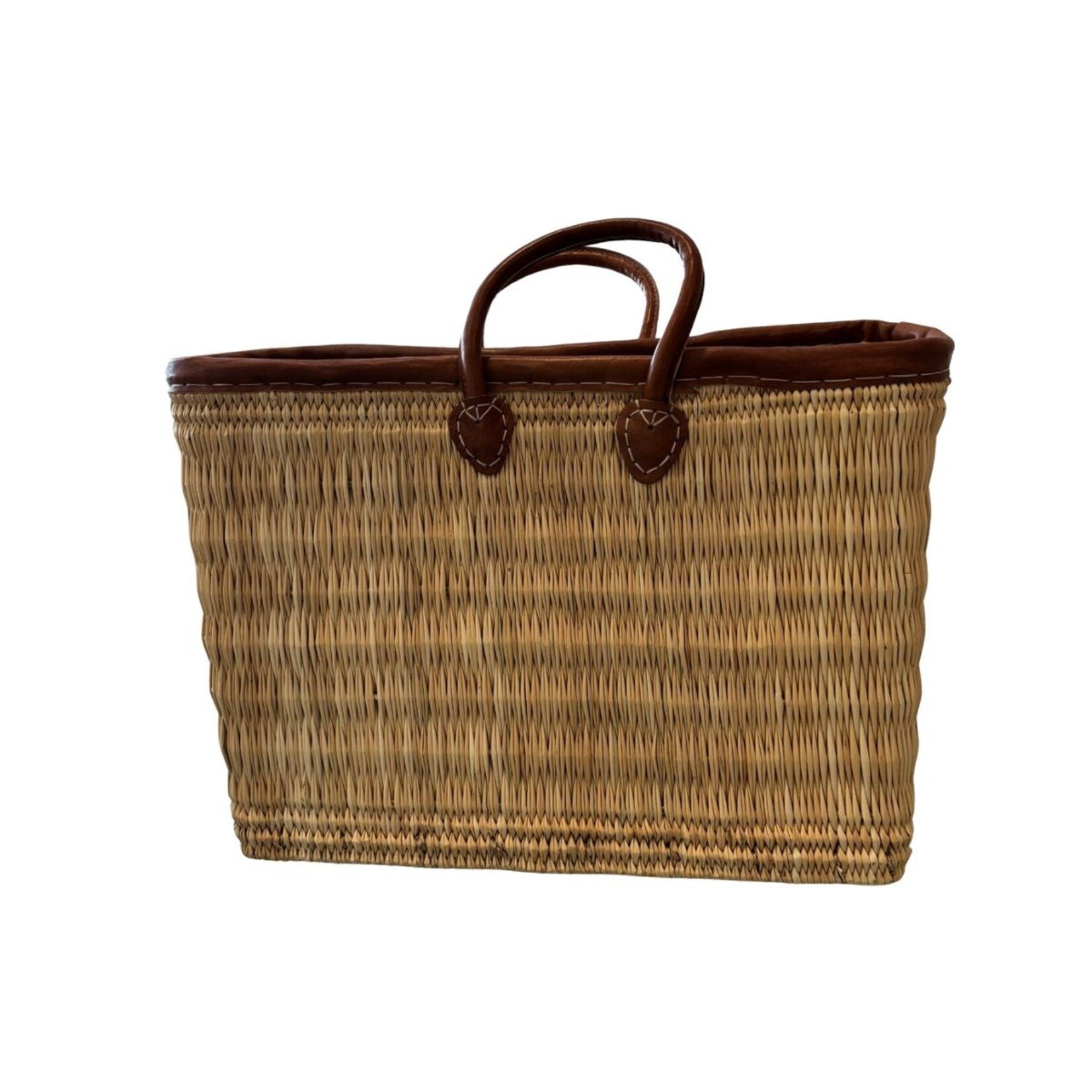 Arte Palma Thick Short Leather Handle 40cm w/ Leather Border XL