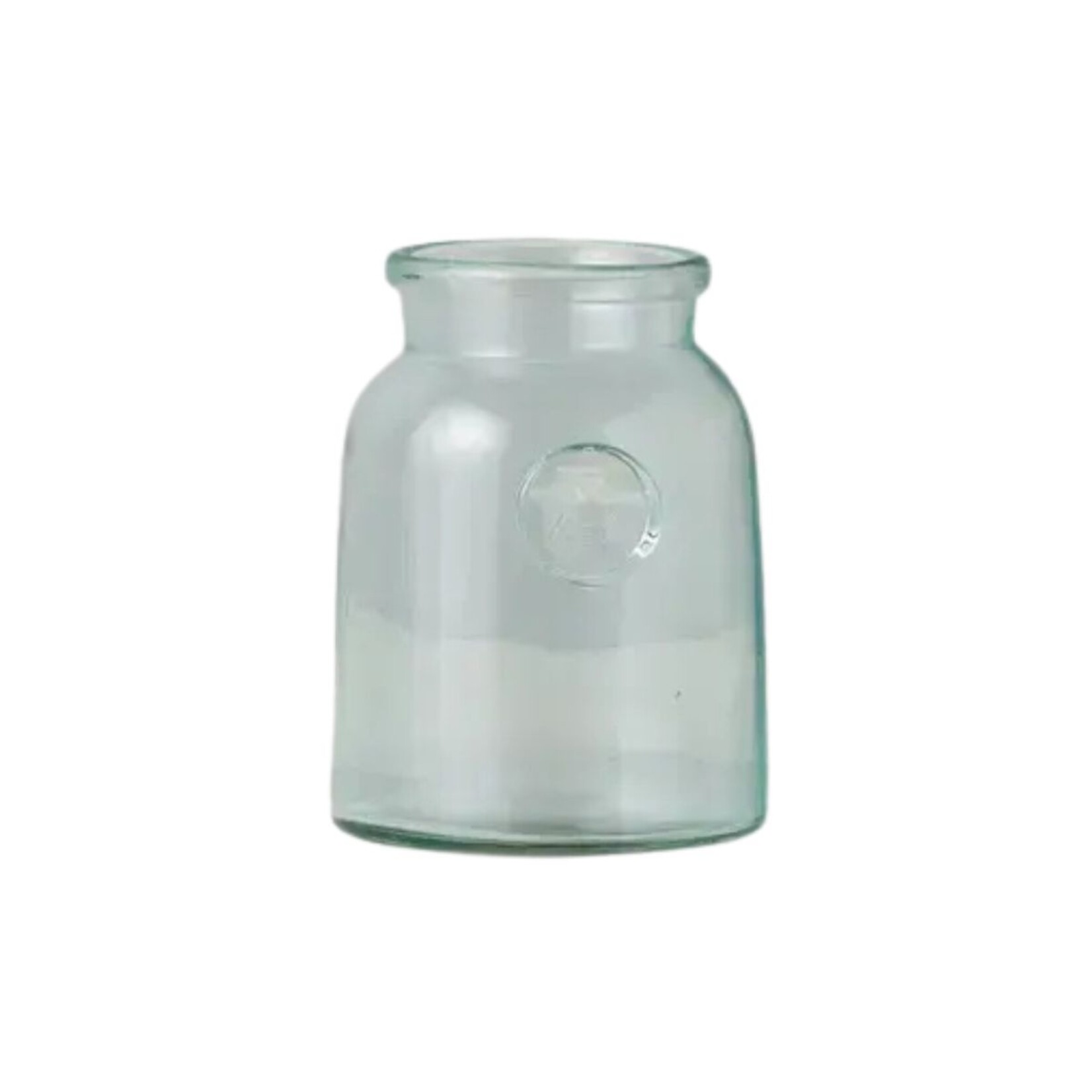etuHOME French Bee  Glass Mason Jar Vase Small