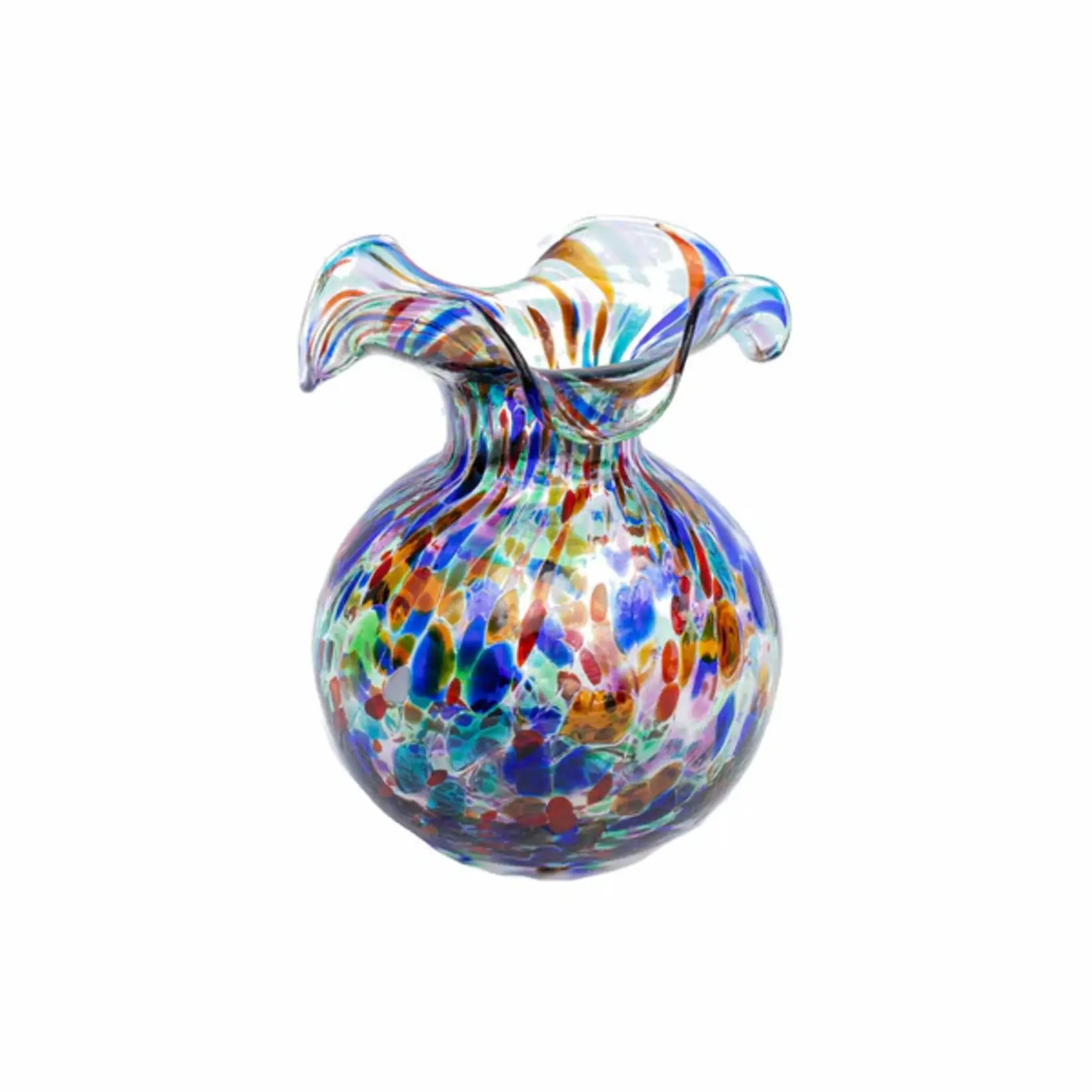 Vietri VIETRI Hibiscus Bud Glass Vase
