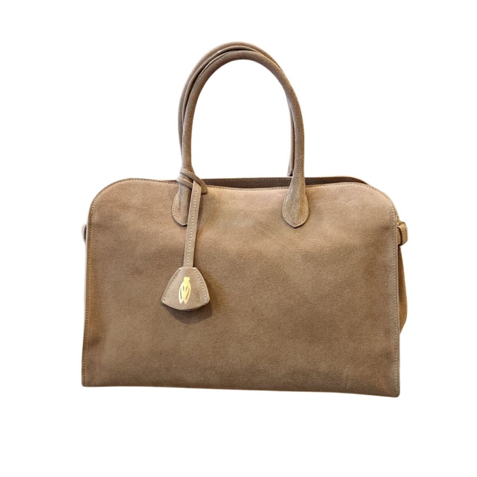 Pelletterie Claudia Matilda Satchel- Cocco Taupe