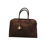 Pelletterie Claudia Matilda Satchel- Dark Brown