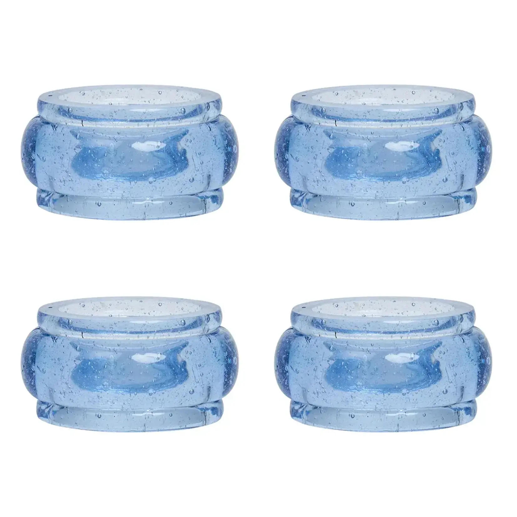 Juliska JULISKA Provence Napkin Ring Set/4- Chambray