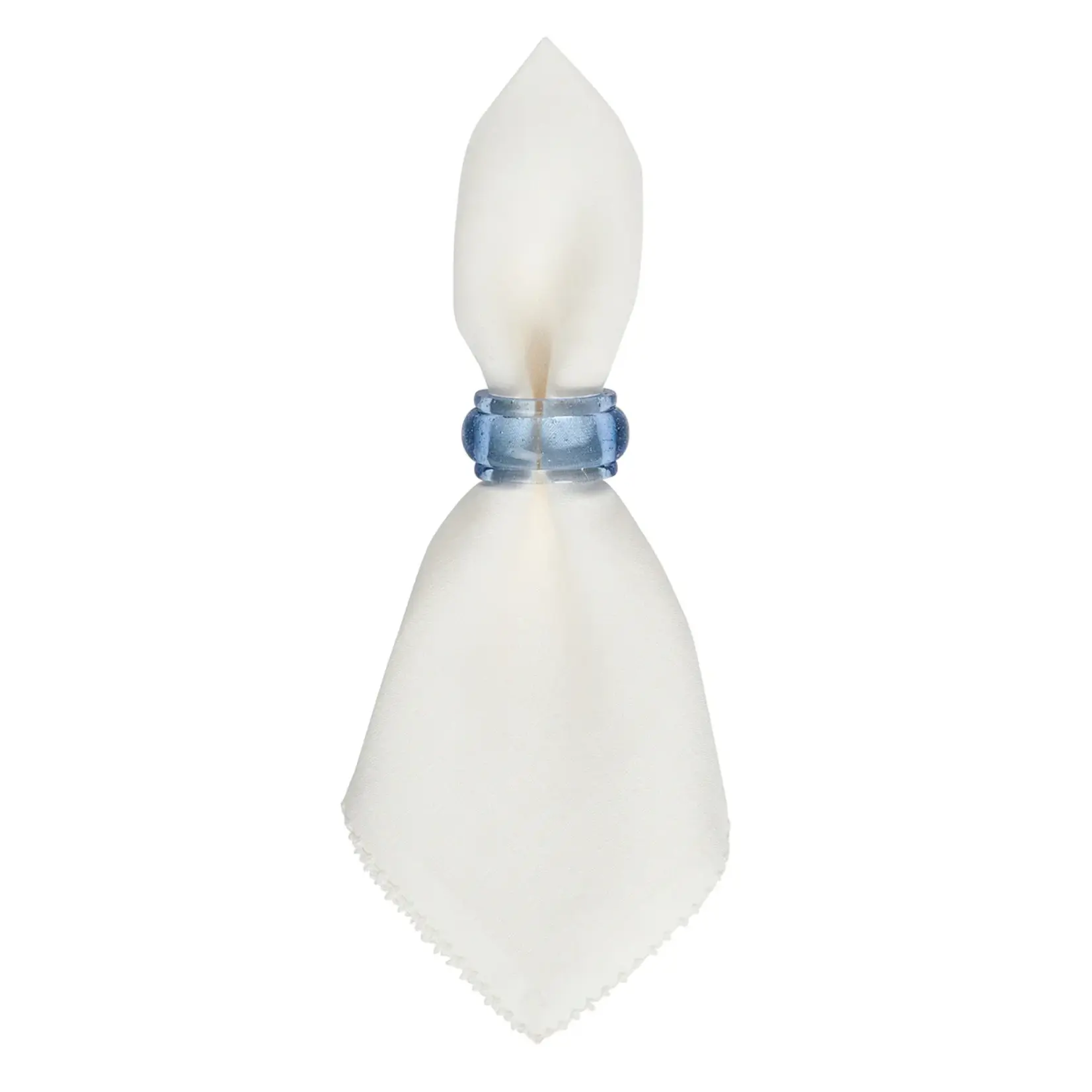 Juliska JULISKA Provence Napkin Ring Set/4- Chambray