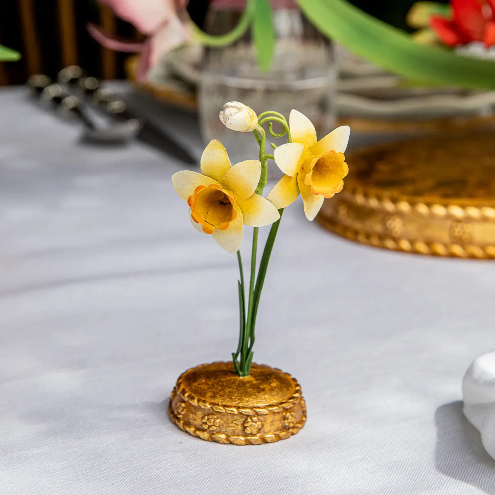 Juliska JULISKA Meadow Walk Daffodil Place Card Holder
