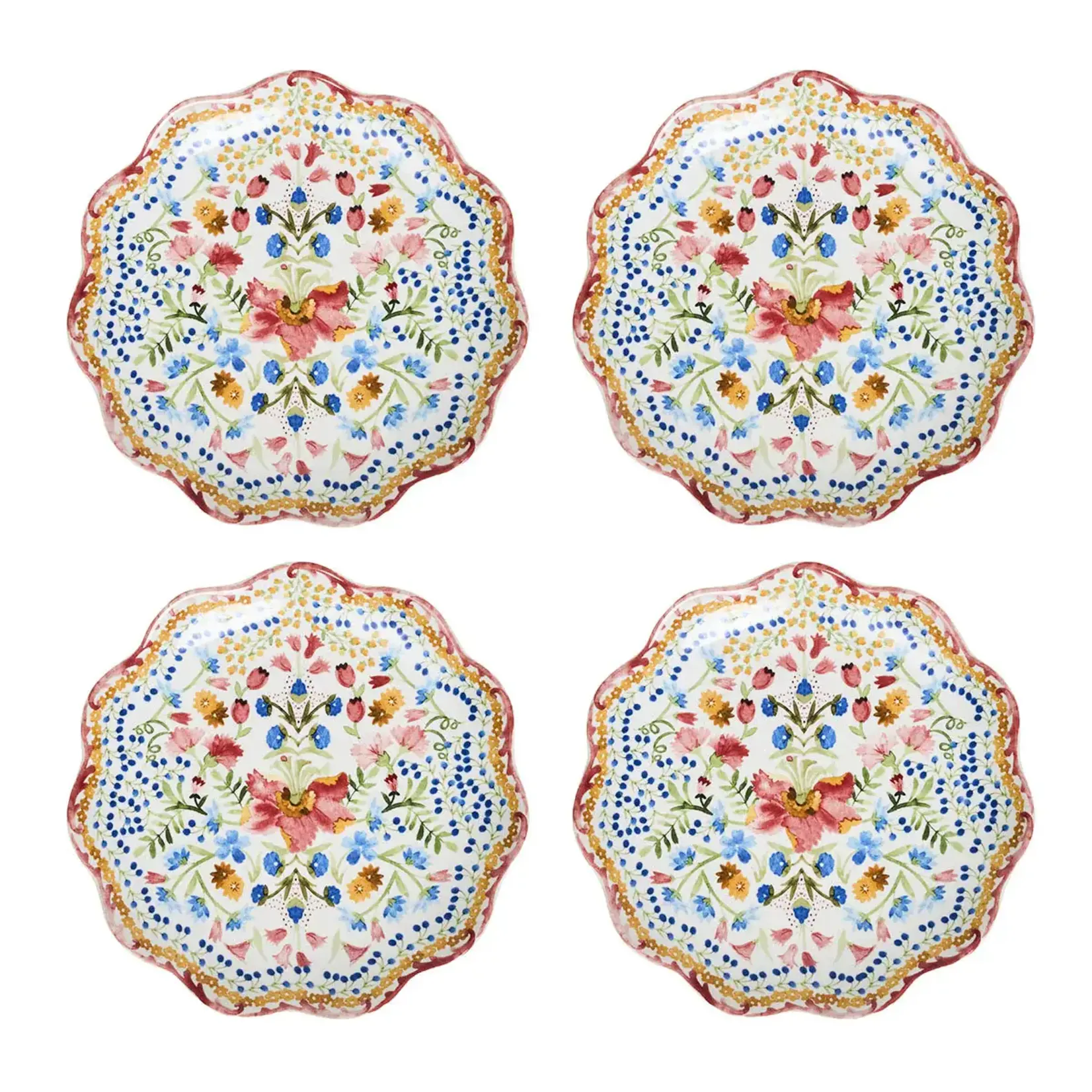 Juliska JULISKA Sofia Side/Cocktail Plate Set/4