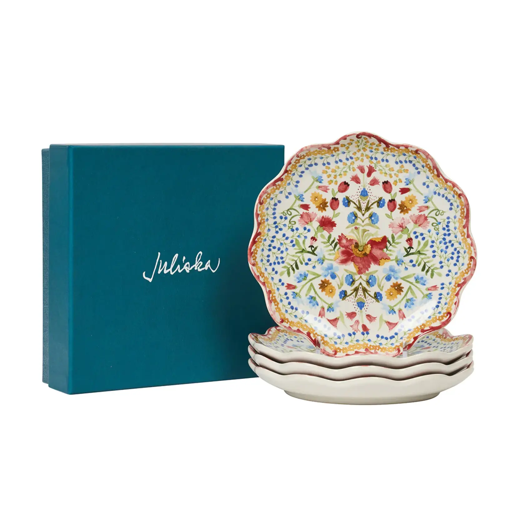 Juliska Sofia Side/Cocktail Plate Set/4