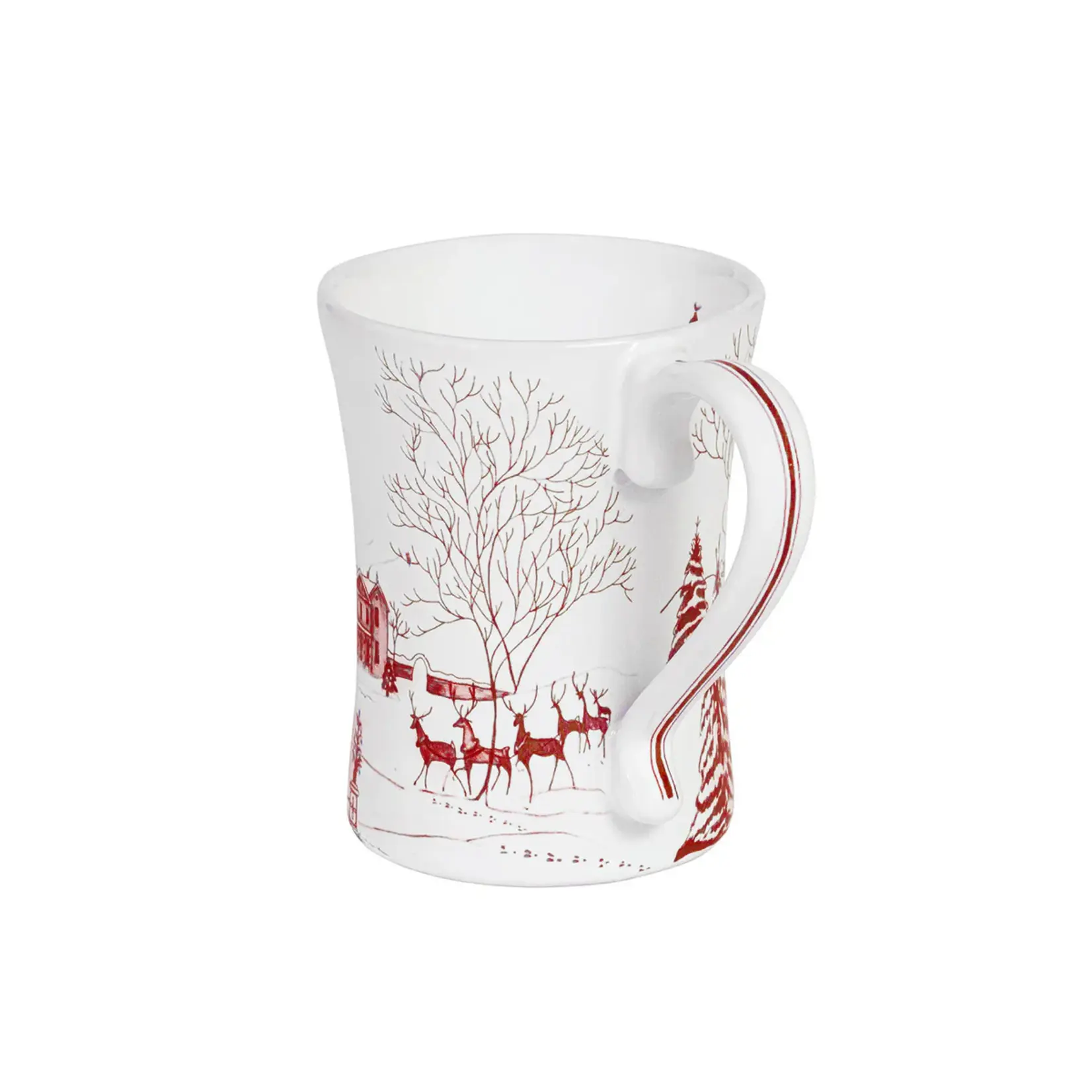 Juliska JULISKA Country Estate Winter Frolic Mug - Ruby