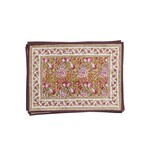 Pomegranate POMEGRANATE Garden Plum & Ochre Placemat S/4