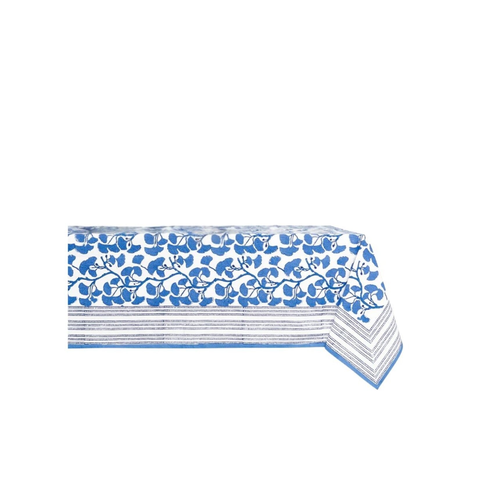 Pomegranate POMEGRANATE Ginkgo Blue Tablecloth