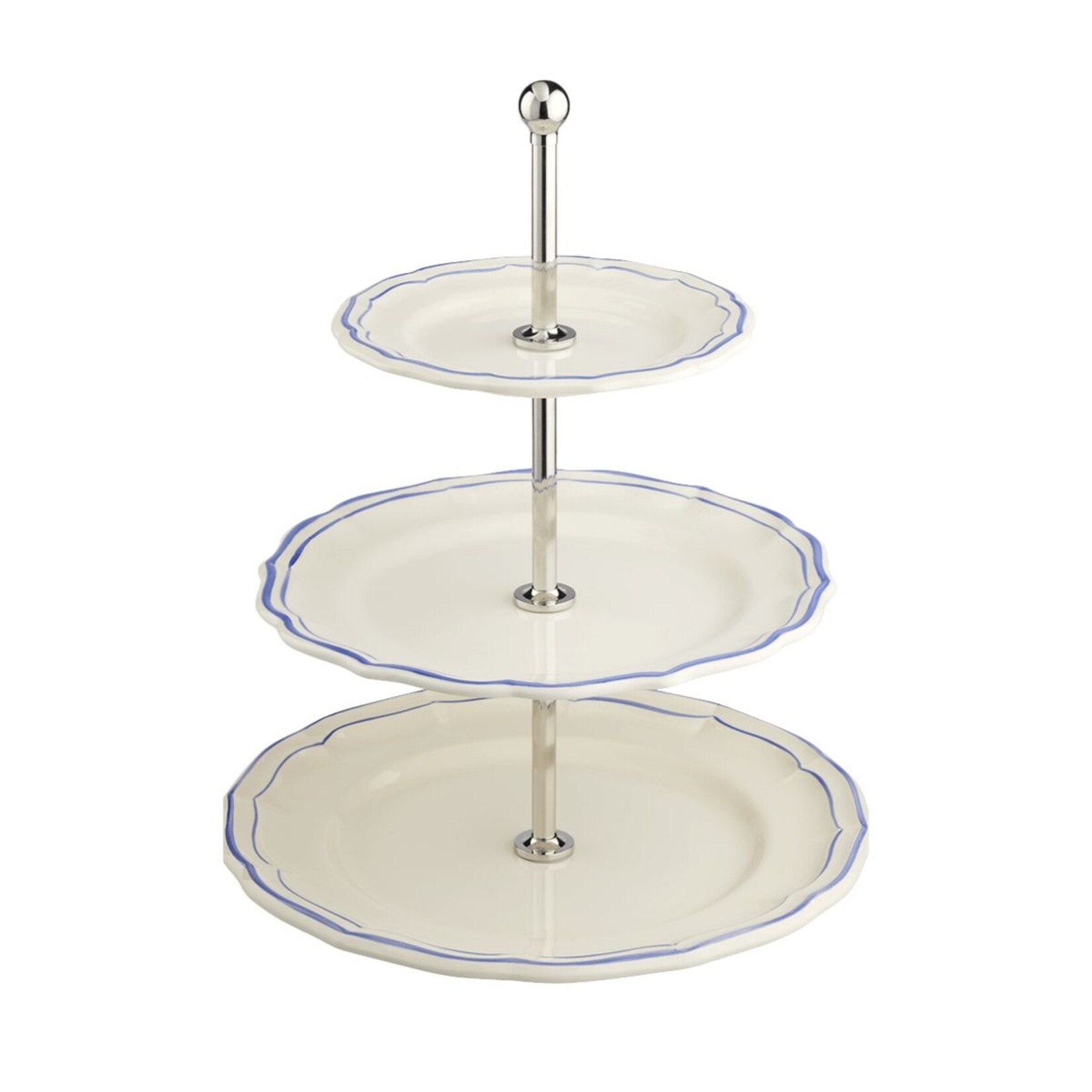 Gien GIEN Filet Three Tier Cake Stand