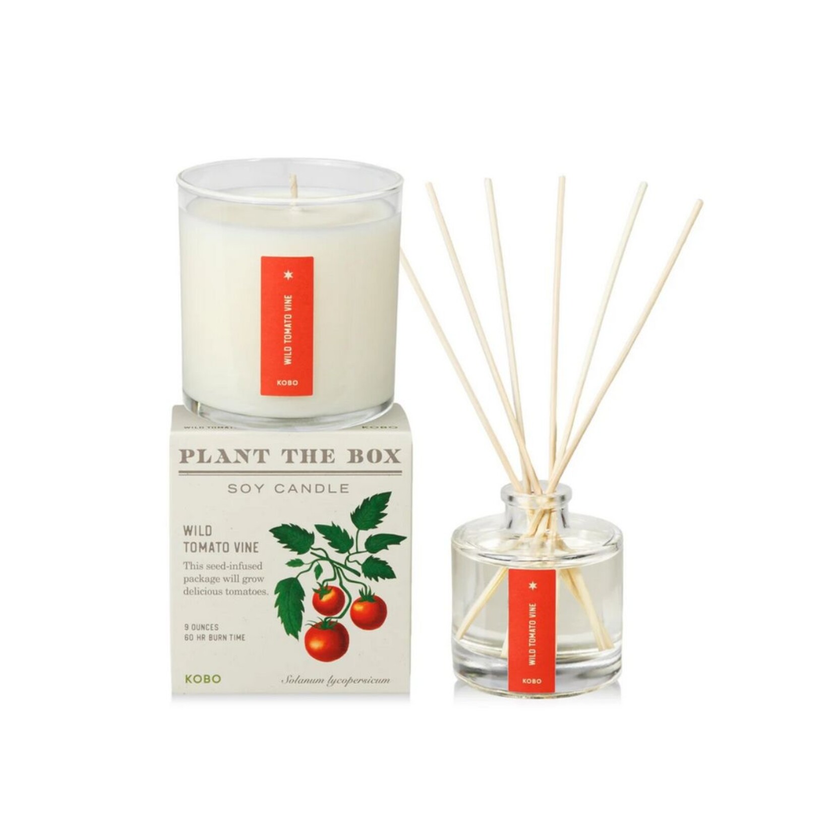 Kobo Candles Wild Tomato Vine Duo Gift Set