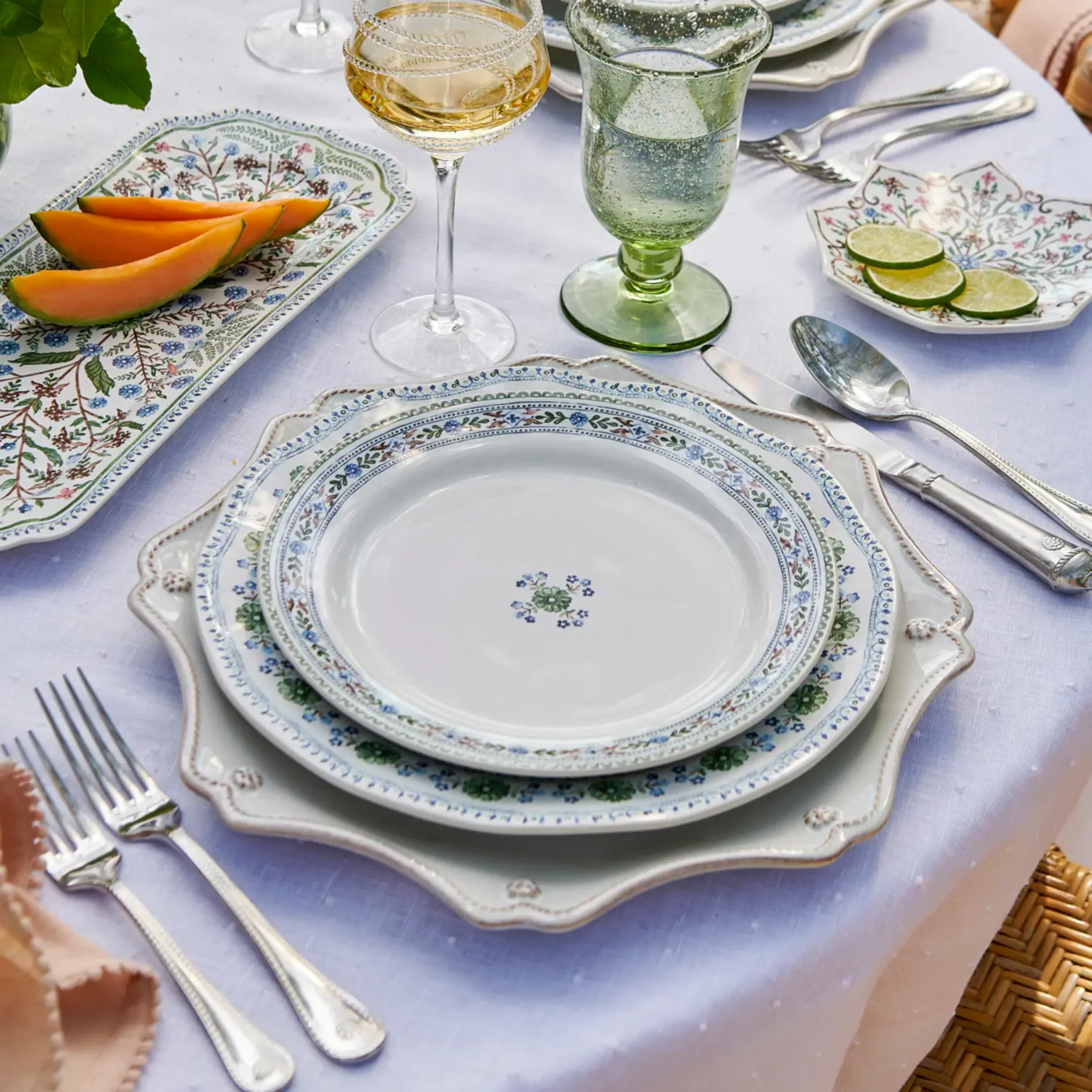 Juliska JULISKA Villa Seville- Dessert/Salad Plate- Chambray